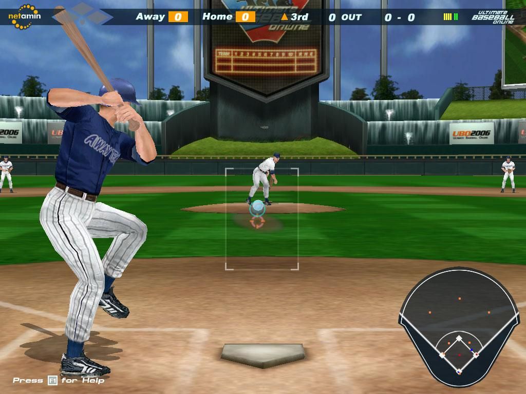 baseball interactive game