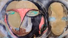Marisa Merz, Untitled , undated. Mixed media on paper, copper wire; 150 x 209 cm. Collection Merz. Courtesy Fondazione Merz - Gladstone Gallery, New York - Thomas Dane Gallery, Londres © Adagp, Paris, 2024. Photo: M3Studio