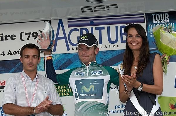 Jose Joaquin Rojas Gil (Movistar Team) leads the points classification
