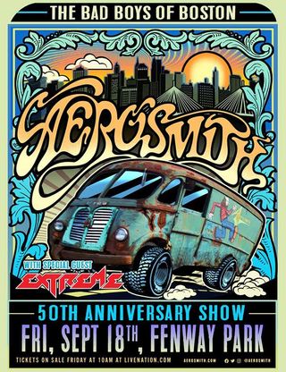Aerosmith 50th Anniversary Show poster