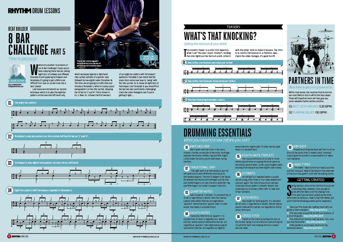April issue of Rhythm out now | MusicRadar