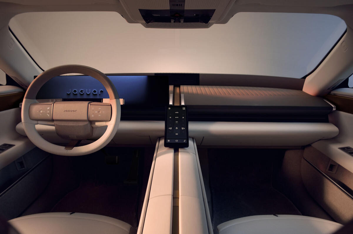 New Jaguar interior design