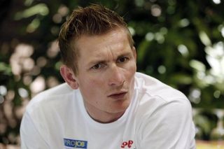 Andre Greipel (Lotto Belisol) is interviewed