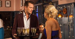 The restaurant opens, Mandy Richardson has an outburst of jealousy towards Darren Osborne in Hollyoaks.