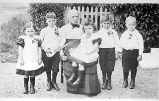 Frances Flint, foster mother, East Peckham, c.1900. ©Coram