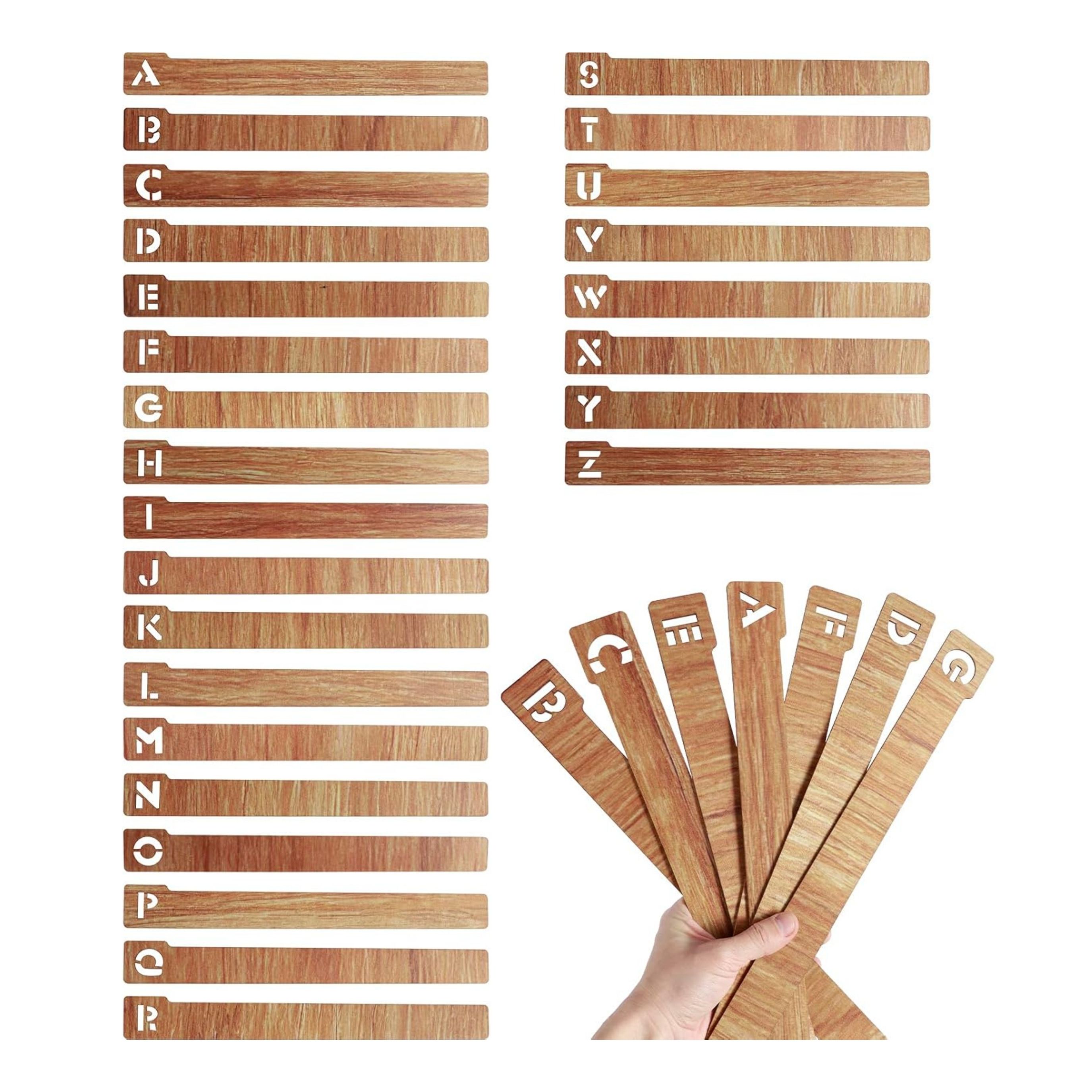 QINGLANG, Alphabetical Vinyl Record Dividers, Set of 26