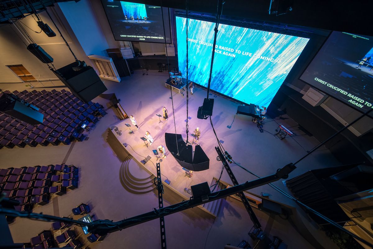 Calvary Church audio system