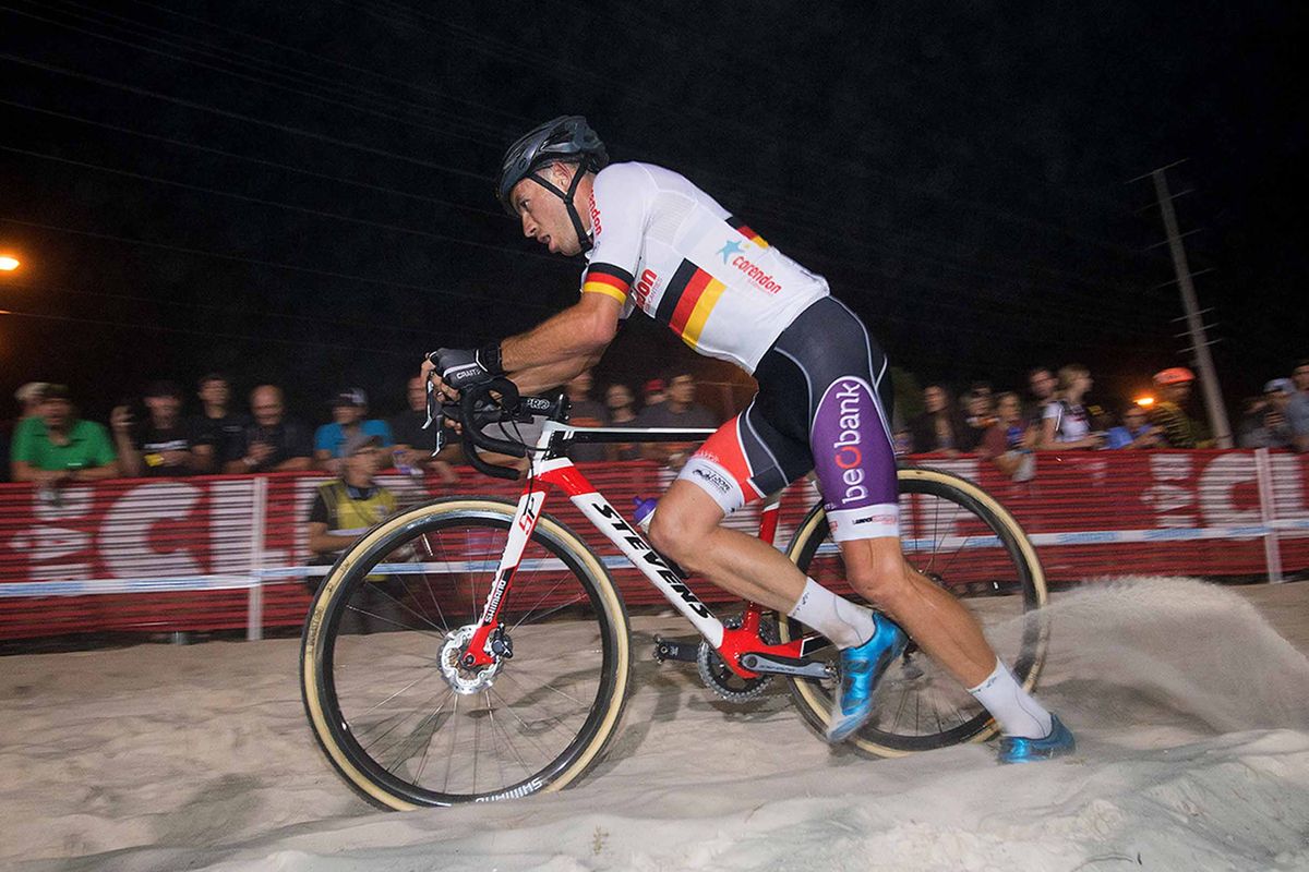Philipp Walsleben in action at CrossVegas.
