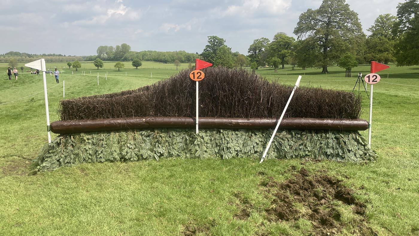 BE90 grassroots championships cross-country course 2024 fence 12