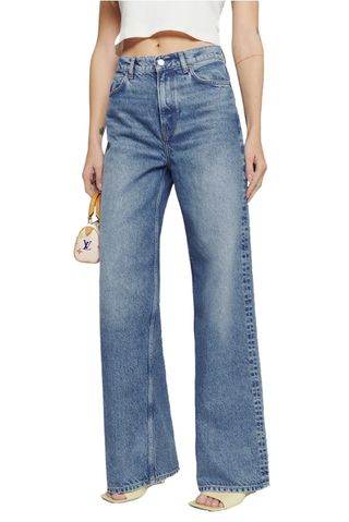 Cary Slouchy Low Rise Wide Leg Jeans