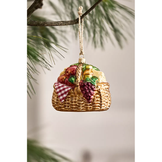 picnic basket ornament