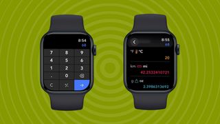 Morpho Convert app on Apple Watch