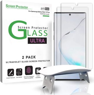 amFilm Ultra Glass Screen Protector Galaxy Note 10 Plus