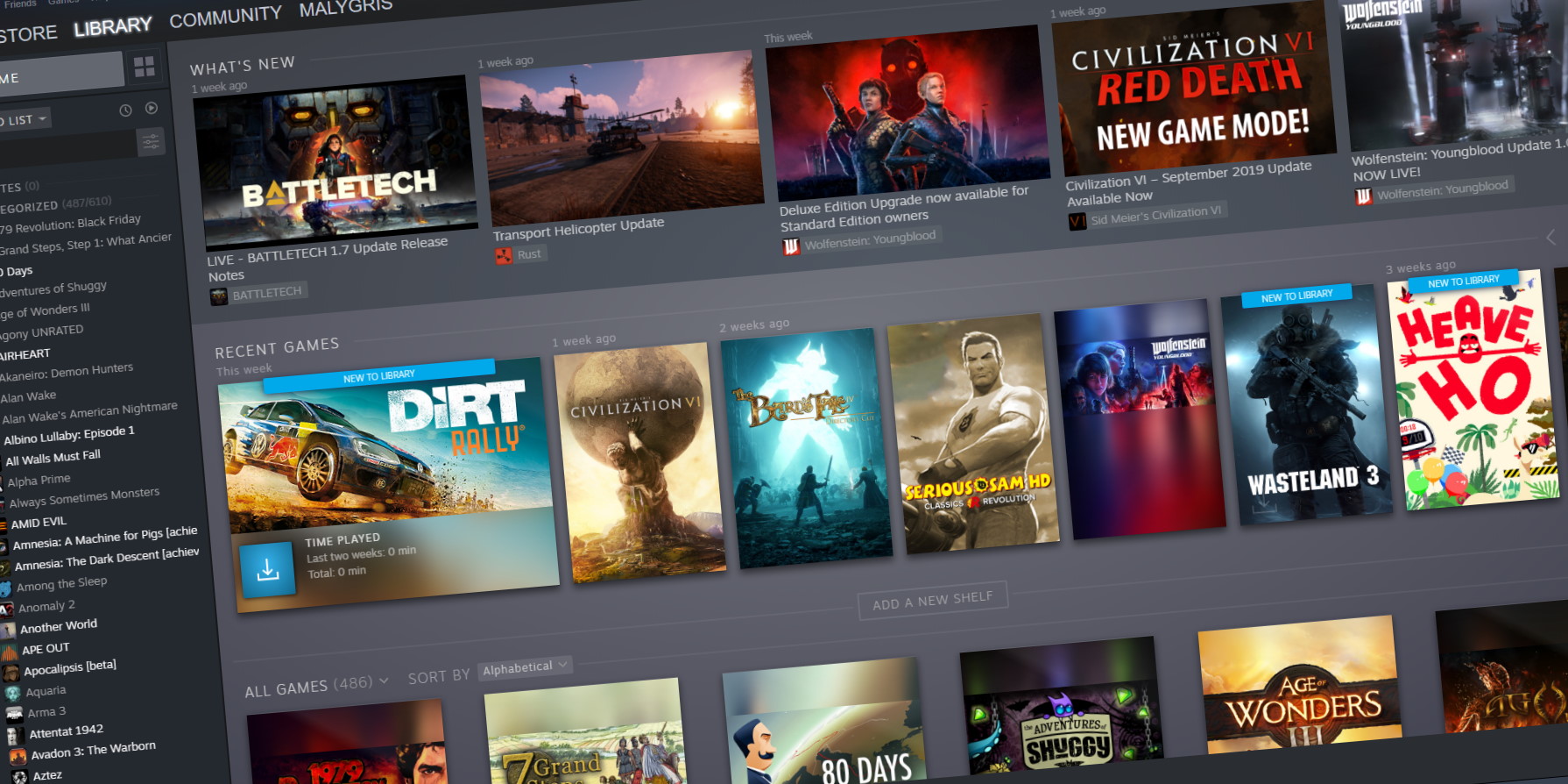 The big Steam library update is now available to everyone | PC Gamer