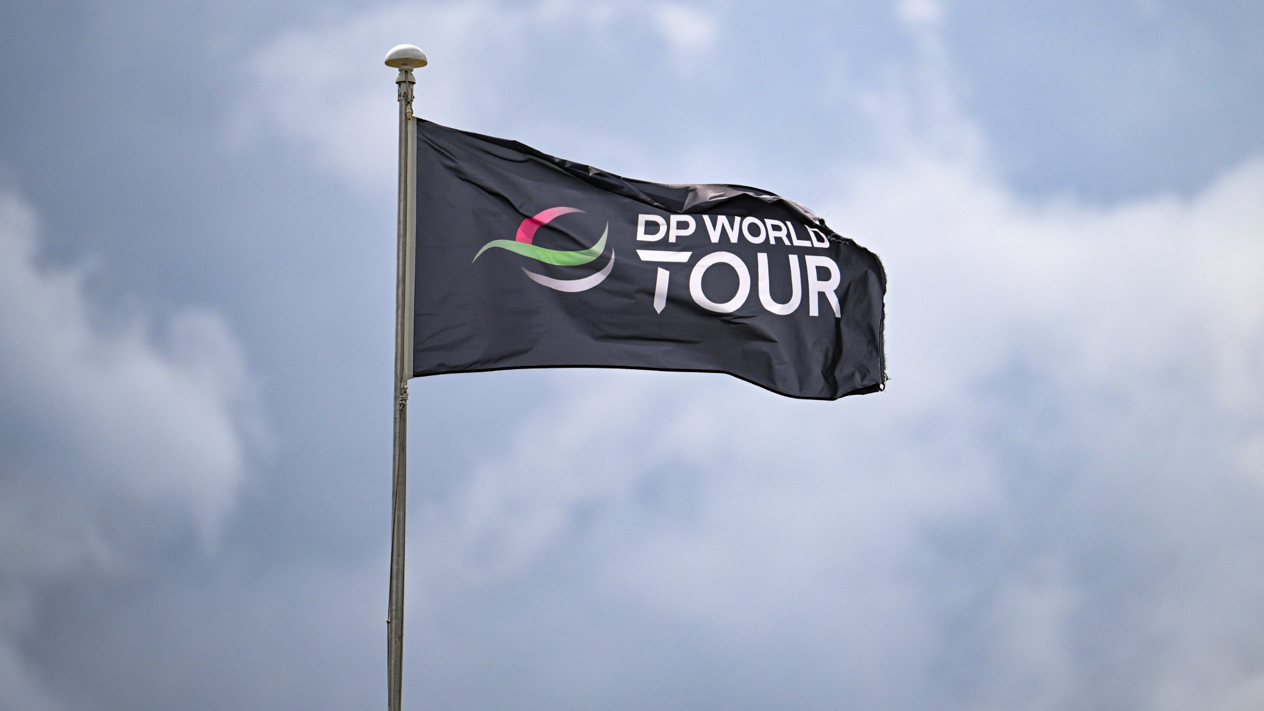 A DP World Tour flag