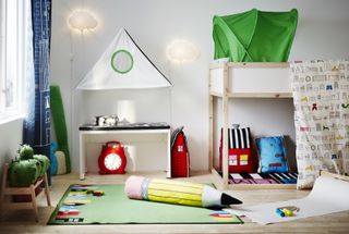 Child's bedroom with play area