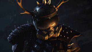 Arc Raiders Reaver Set trailer screenshot shows someone wearing spiky armor with antlers.