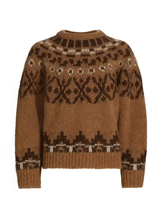 Fair Isle Alpaca Sweater