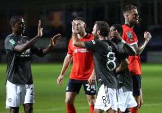 Luton Town v Manchester United – Carabao Cup – Third Round – Kenilworth Road