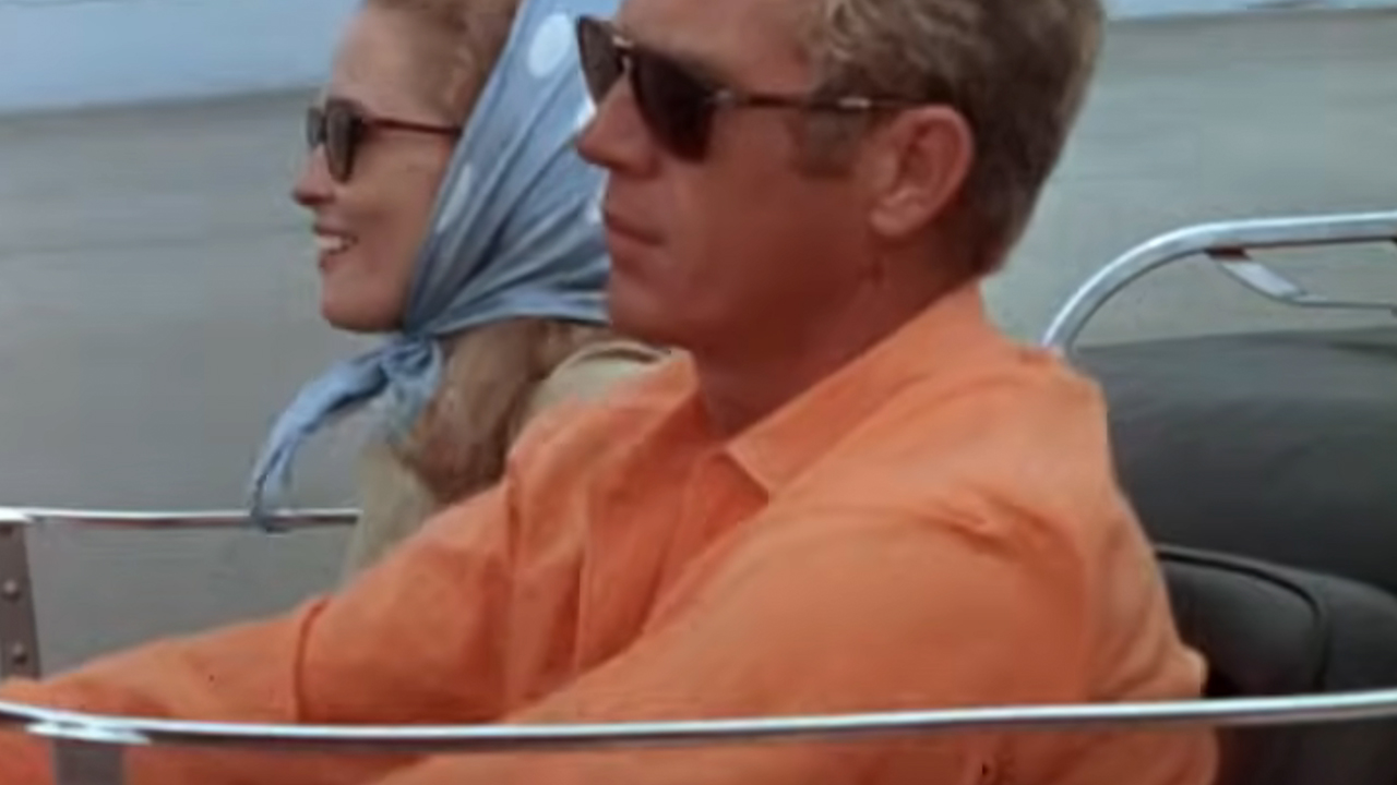 Steve McQueen and Faye Dunaway in The Thomas Crown Affair