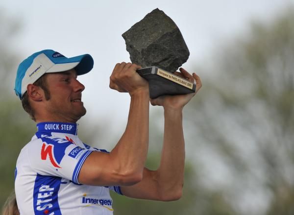 Quick Step's Tom Boonen already has three of these, but by the time he's finished his career could well have enough to build a few metres of his own cobbled road.