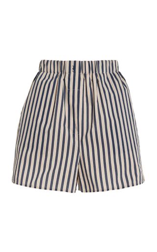 Lui Striped Cotton-Blend Boxer Shorts