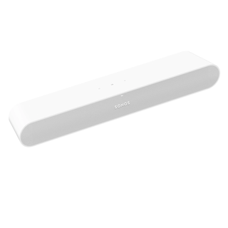 Sonos Ray in white on white background