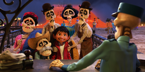 Coco family reunion in the land of the dead