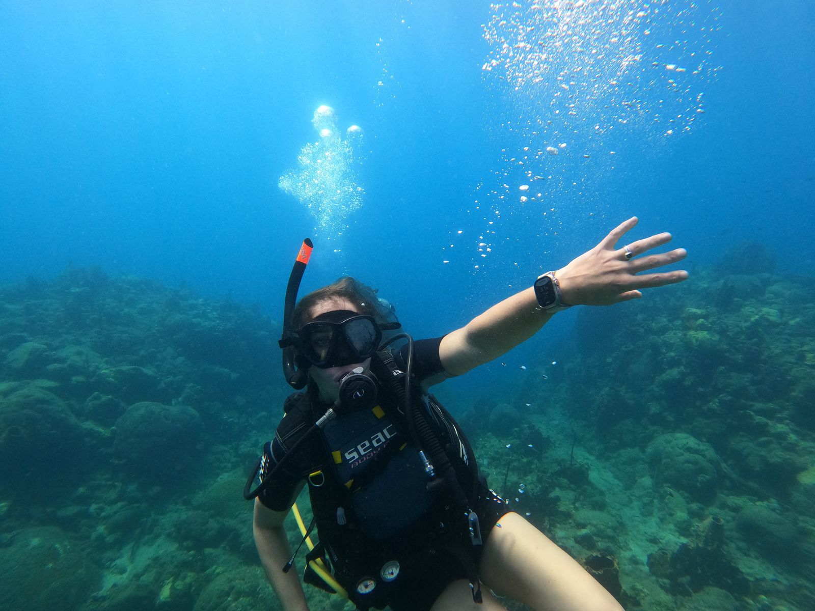 I took the Apple Watch Ultra up a volcano, scuba diving and skiing T3