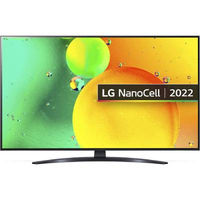 LG NanoCell NANO76 50" 4K Smart TV: £649.99