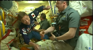 Japanese billionaire Yusaku Maezawa entered the International Space Station on Dec. 8, 2021.