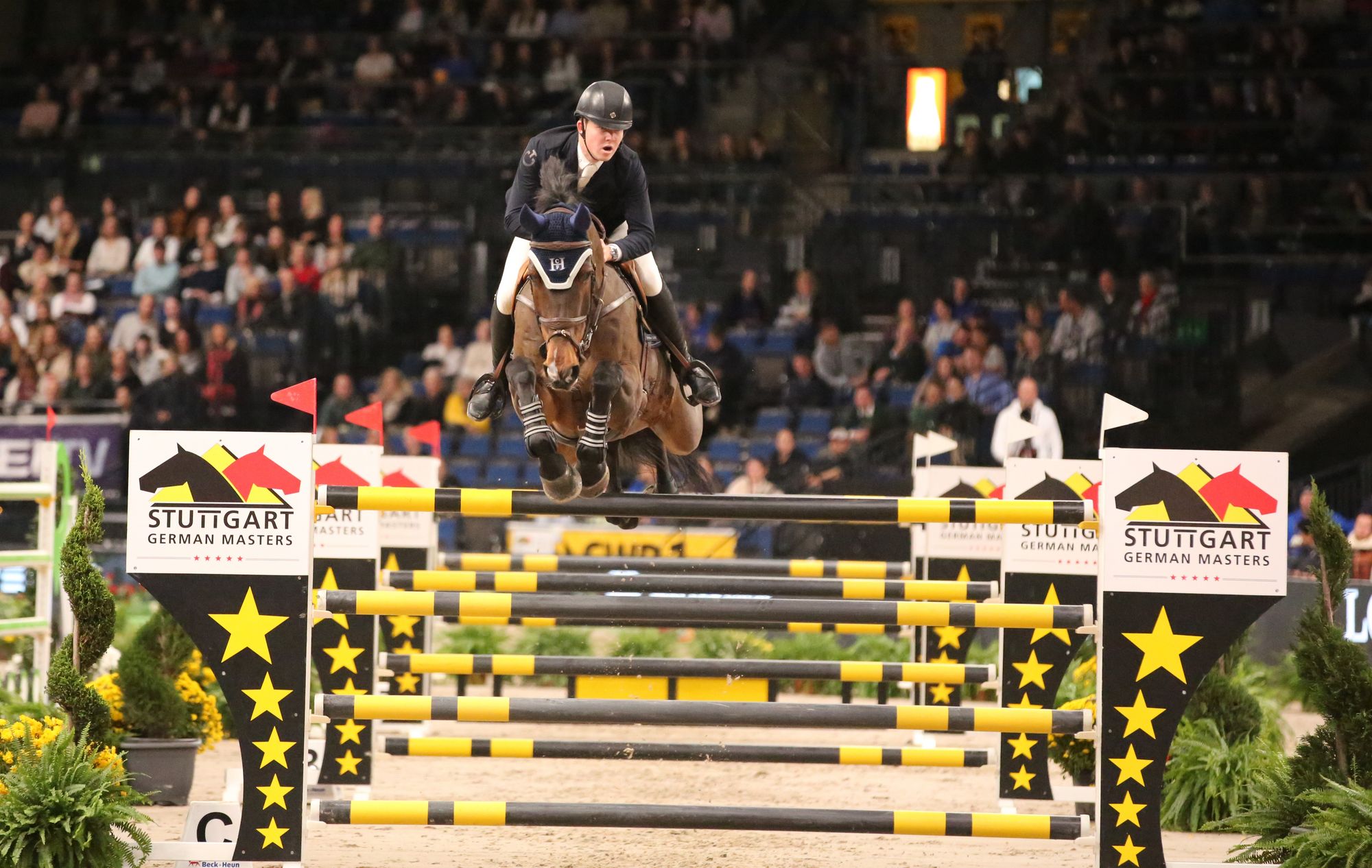Showjumping news: Harry Charles and Aralyn Blue win the Stuttgart German Master