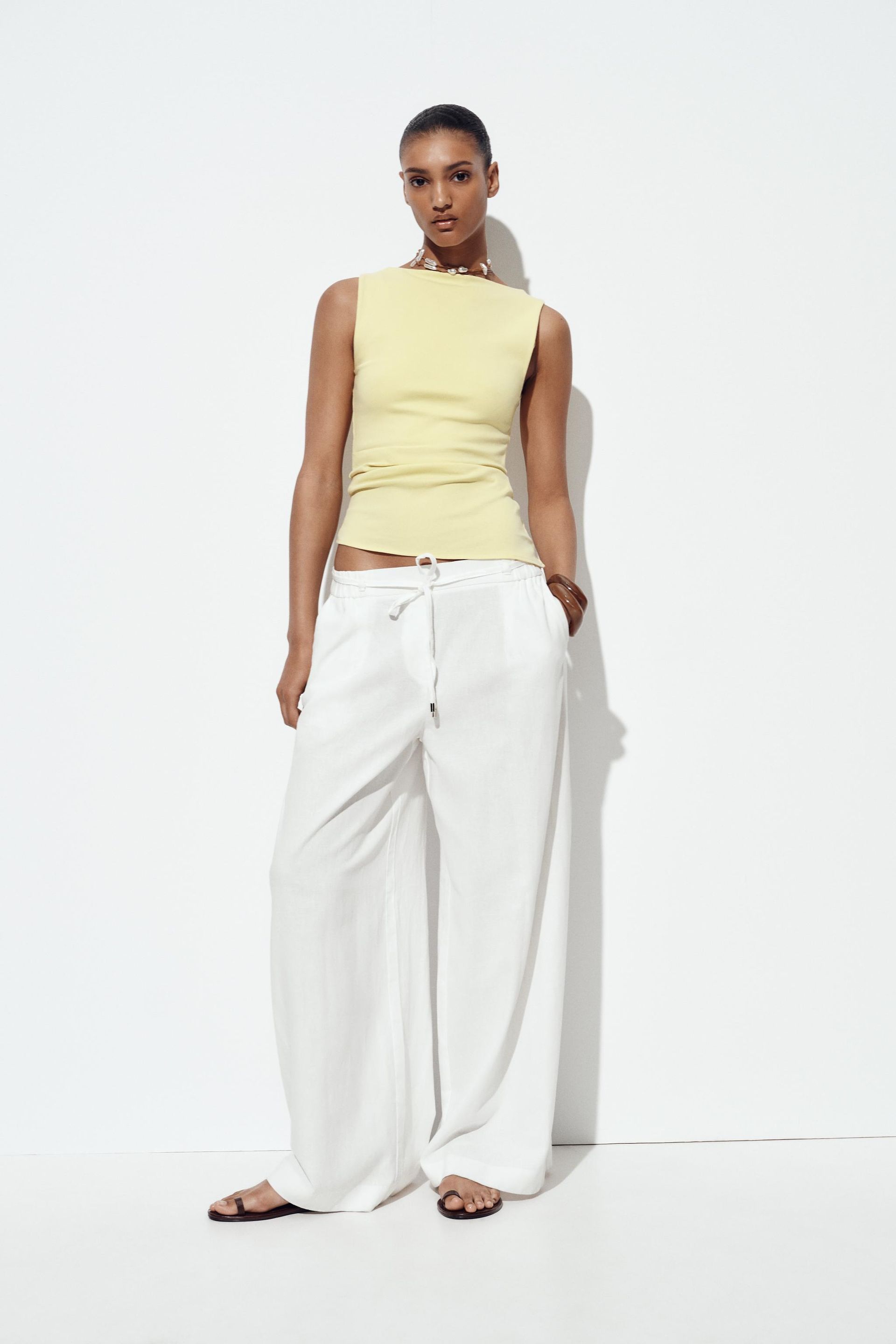 Asymmetrical Ruched T-Shirt