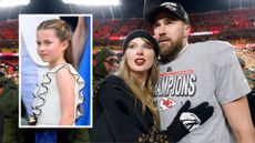 Taylor Swift and Travis Kelce alongside Princess Charlotte
