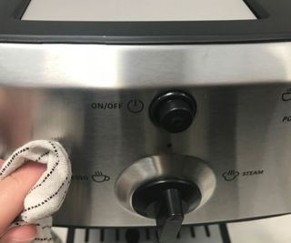 Espresso Works All-In-One Coffee Machine cleaning