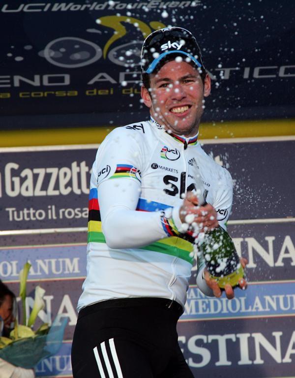 Cavendish pops the cork on another win