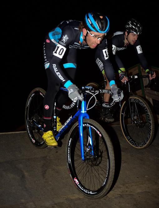 Jamey Driscoll (Raleigh Clement) riding off the flyover with Jeremy Durrin