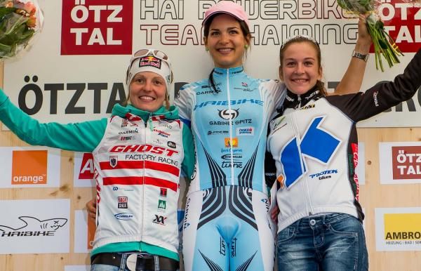 Elite women's podium in Lugano/Tesserete