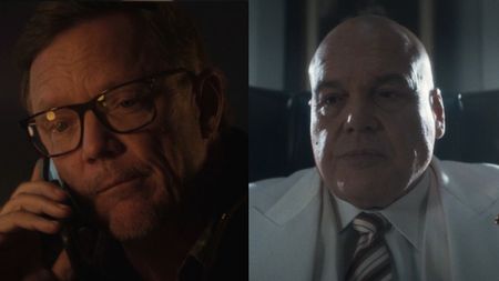 Matthew Lillard and Vincent D'Onofrio from Born Again's Season 2 premiere side by side. 