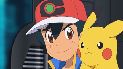 Ash and Pikachu in Pokemon Journeys
