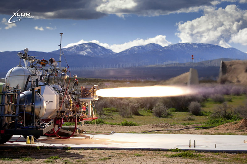 XCOR 5K18 Engine Testing