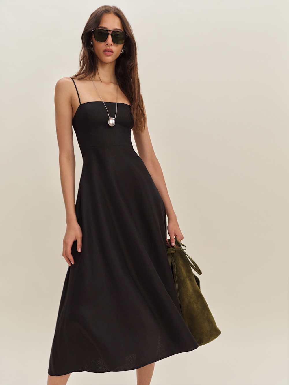 Monette Linen Dress