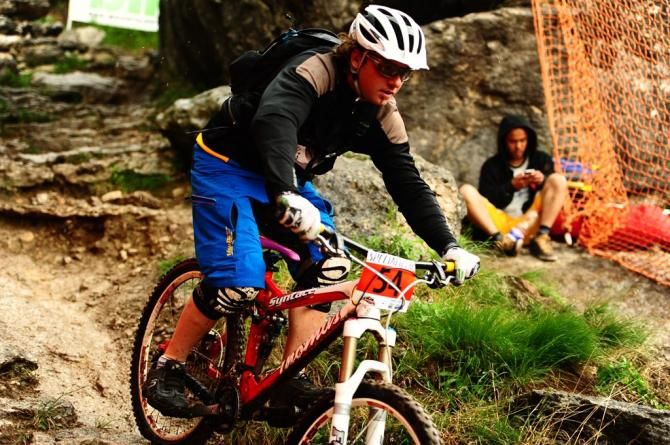 A rider at the Bike Festival Garda