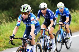 DORDRECHT NETHERLANDS AUGUST 13 Sarah Gigante of Australia and AG Insurance Soudal Team competes during the 3rd Tour de France Femmes 2024 Stage 2 a 679km stage from Dordrecht to Rotterdam UCIWWT on August 13 2024 in Dordrecht Netherlands Photo by Dario BelingheriGetty Images