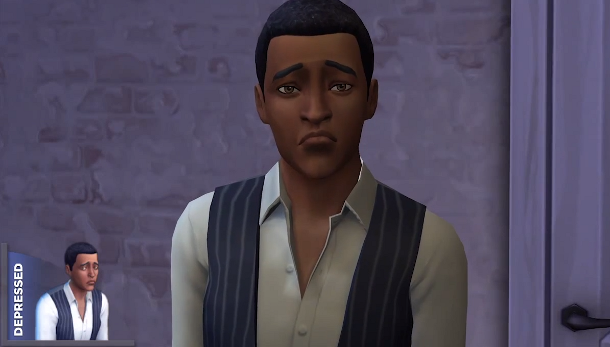 sad Sim Sims 4