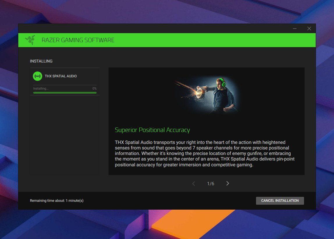 Razer Thx Install