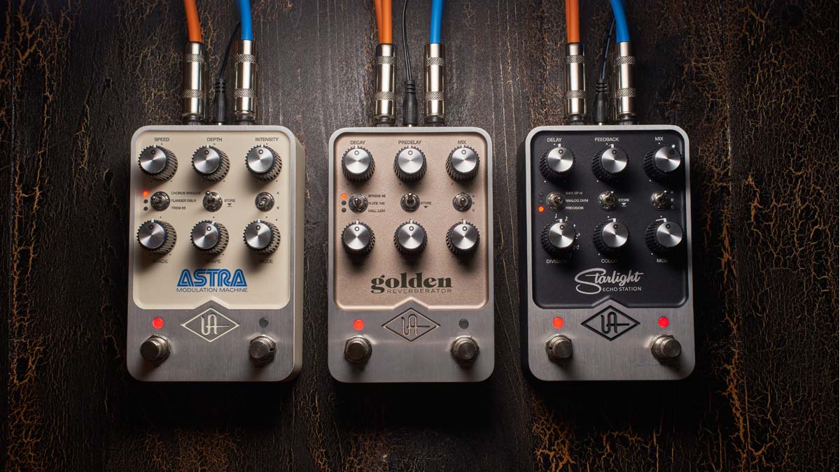 Universal Audio sets course for your pedalboard with a trio of