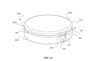 A patent sketch for Apple's MagSafe dial accessory