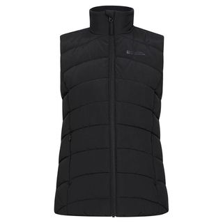 Black waterproof gilet from Mountain Warehouse