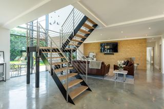 interior of a self build designed by a architectural technologist